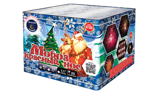  Батарея салютов Мороз Красный Нос  в Луге