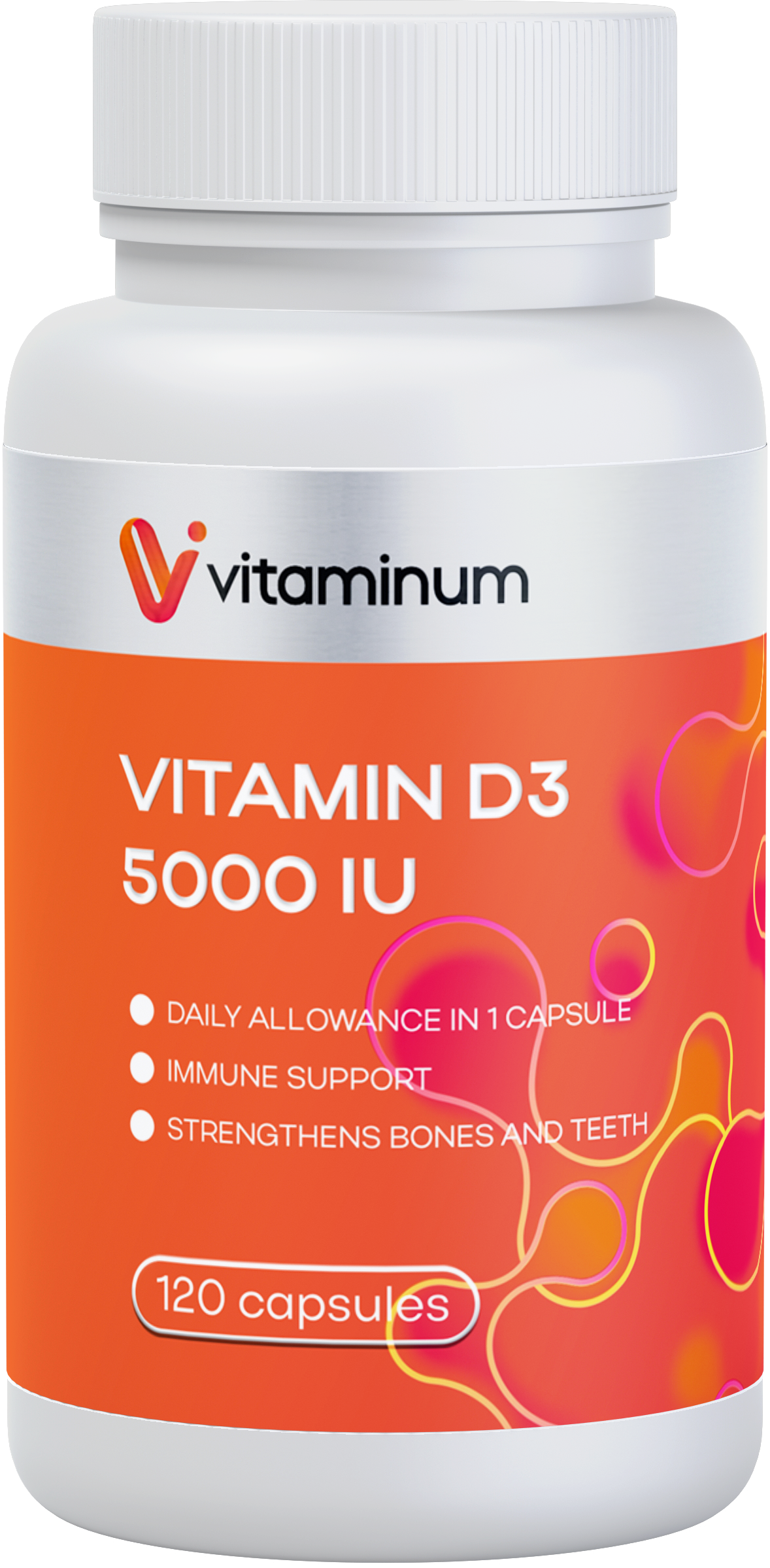  Vitaminum ВИТАМИН Д3 (5000 МЕ) 120 капсул 260 мг  в Луге